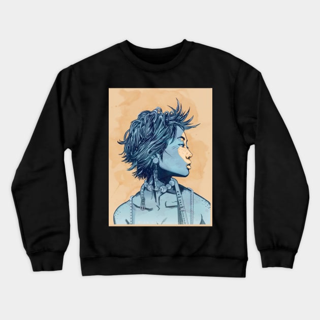 Glance Crewneck Sweatshirt by PissCharming